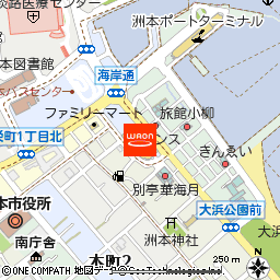 マルナカ洲本店付近の地図