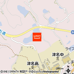 ジョーシン津名店付近の地図