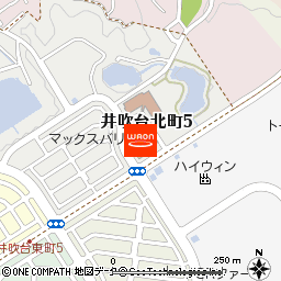 マックスバリュ井吹台店付近の地図