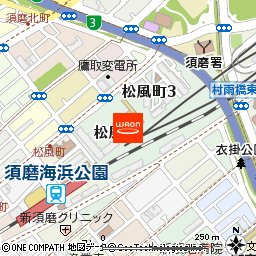 マックスバリュ須磨店付近の地図