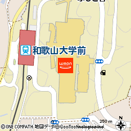 イオンスタイル和歌山付近の地図