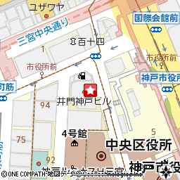 ＳＢＪ銀行神戸支店付近の地図