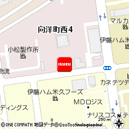 いすゞ自動車近畿株式会社・神戸支店付近の地図