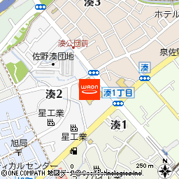 ダイエー泉佐野店付近の地図