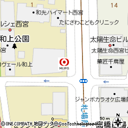 西宮支店付近の地図