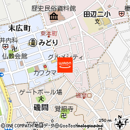 グルメシティ東陽店付近の地図