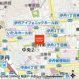 ホワイト急便　伊丹店付近の地図