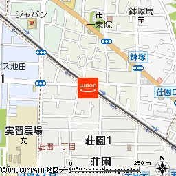 ジョーシンアウトレット池田店付近の地図