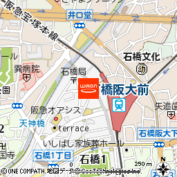 サナトス付近の地図