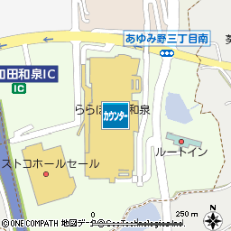 ららぽーと和泉カードデスク付近の地図