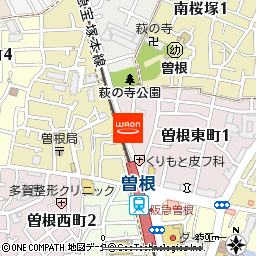 脱毛サロンＨＩＫＡＲＩ豊中曽根付近の地図