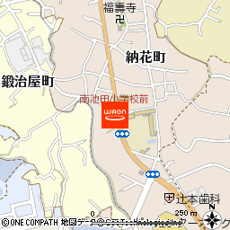 大阪王将　和泉納花店付近の地図