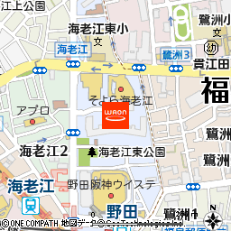 イオンスタイル海老江付近の地図