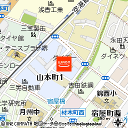 ダイエー堺店付近の地図