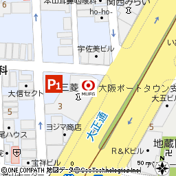 大阪ポートタウン支店付近の地図