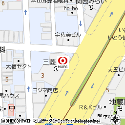 大正橋支店付近の地図
