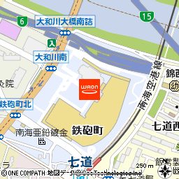 ソユーゲームフィールド堺鉄砲町店付近の地図