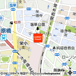 マックスバリュ塩草店付近の地図