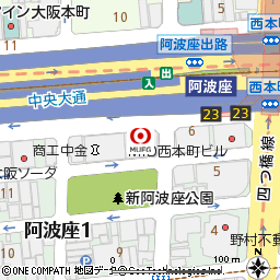 大阪西支店付近の地図