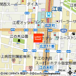 KOHYO江坂店付近の地図