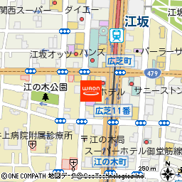 KOHYO江坂店付近の地図