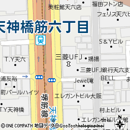 天六支店付近の地図