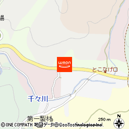 西陣屋付近の地図