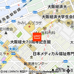ｂｒａｃｅ　上新庄店付近の地図