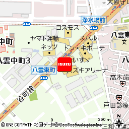 いすゞ自動車近畿株式会社・守口支店付近の地図
