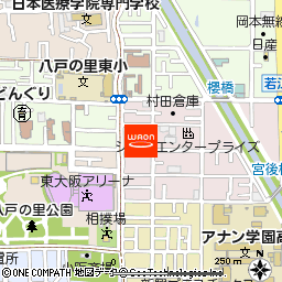 ジョーシン東大阪店付近の地図