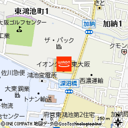 マックスバリュ東鴻池店付近の地図