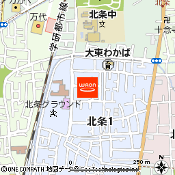 ＨＡＩＲ’Ｓ　路武付近の地図