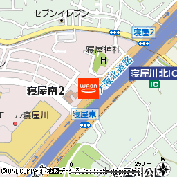 そうごう薬局　寝屋南店付近の地図