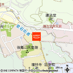 泉仙　嵯峨野店付近の地図