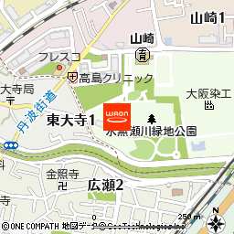 ピース鍼灸接骨院付近の地図