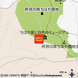 香楠荘付近の地図