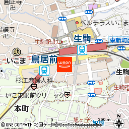 Ｂｒａｎｄｎｅｗ生駒店付近の地図