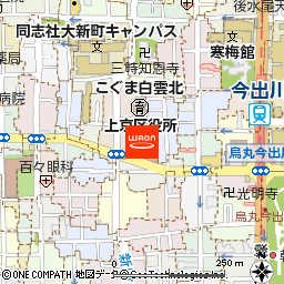 KOHYO上七軒店付近の地図