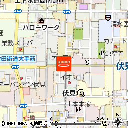 吉田時計店付近の地図