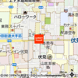 吉田時計店付近の地図