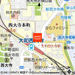 Ｂｒａｎｄｎｅｗ大和西大寺店付近の地図