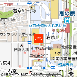 Ｃｈａｍｐ高の原付近の地図