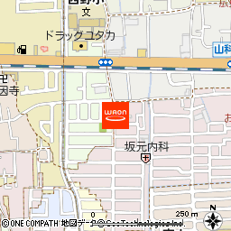 永楽屋山科売店付近の地図