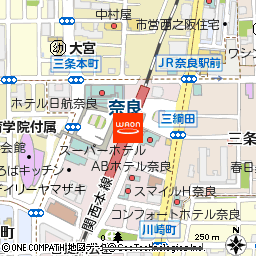 KOHYOJR奈良店付近の地図
