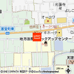 業務スーパー天理店付近の地図