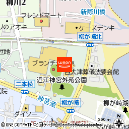 マックスバリュ大津京店付近の地図