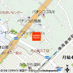 マックスバリュ大津月輪店付近の地図