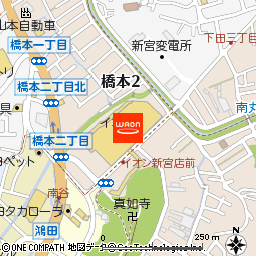 イオン新宮店付近の地図