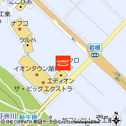 ザ・ビッグエクストラ湖南店付近の地図