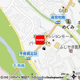 いすゞ自動車近畿株式会社・彦根営業所付近の地図